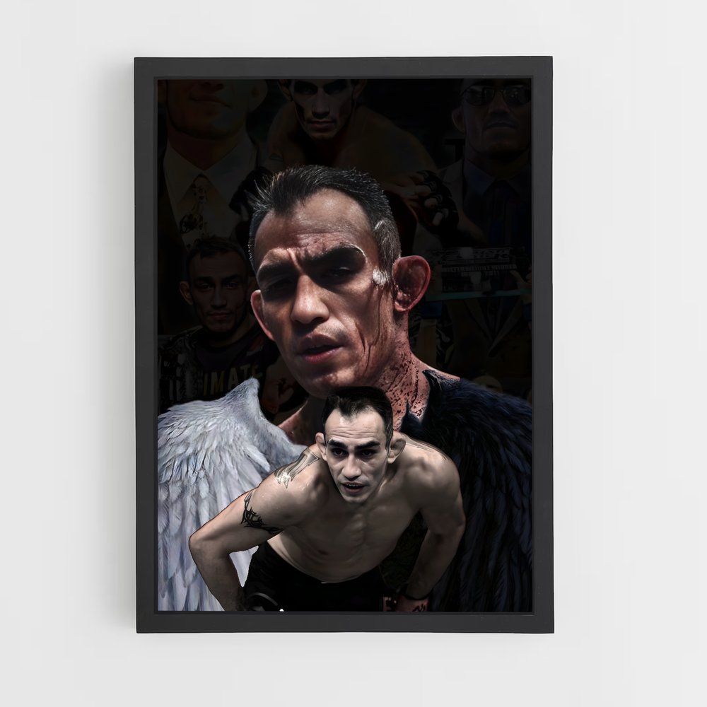 Poster Tony de ferguson – affiche MMA (vue 2)